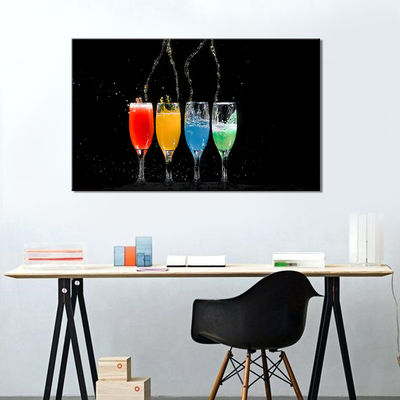 Pintura de lienzos modernos pintados a mano Arte de pared sin marco para decoración de paredes
