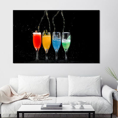 Pintura de lienzos modernos pintados a mano Arte de pared sin marco para decoración de paredes