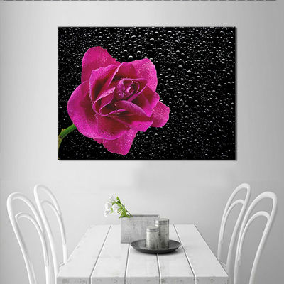 Gran tamaño Flores diferentes imágenes pintura al óleo hecha a mano Impresiones de lienzo para decoración de paredes