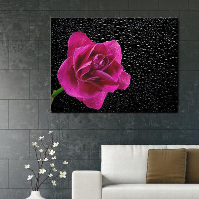 Gran tamaño Flores diferentes imágenes pintura al óleo hecha a mano Impresiones de lienzo para decoración de paredes