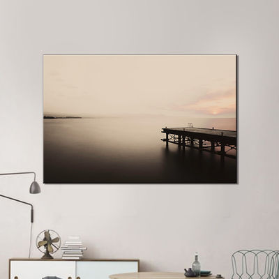 Naturaleza sencilla Impresiones de lienzo de gran tamaño Salón de estar Un panel Decoración de pared popular