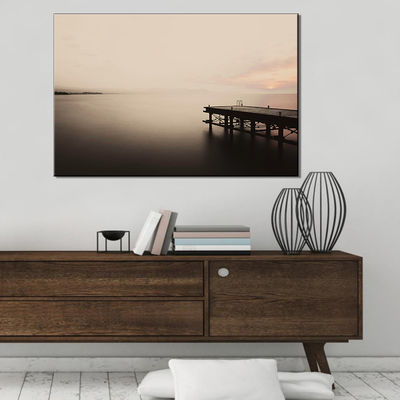 Naturaleza sencilla Impresiones de lienzo de gran tamaño Salón de estar Un panel Decoración de pared popular