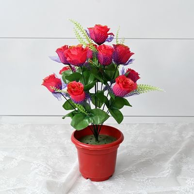Decoración para el hogar Flores duraderas Flores artificiales para decoración interior y exterior