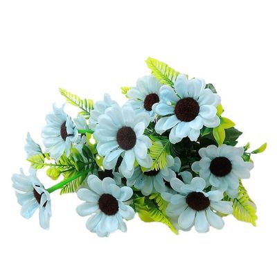 Flores artificiales duraderas, duraderas y hermosas, flores de plástico con colores diferentes