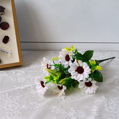 Flores artificiales duraderas, duraderas y hermosas, flores de plástico con colores diferentes