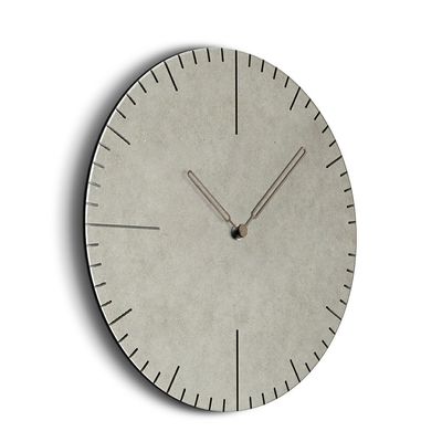 Nordic Popular Reloj de pared de madera láser Reloj Mdf Decoración interior Salón de estar