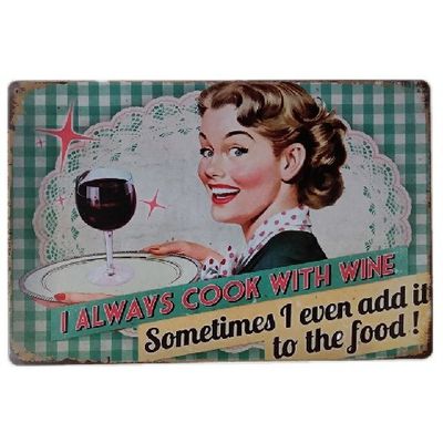 Negativo Positivo Retro carteleras de lata, cartel de metal para la pared Cafetería Casa Bar Club Pub Hotel Jardín Cocina Decoración Navidad