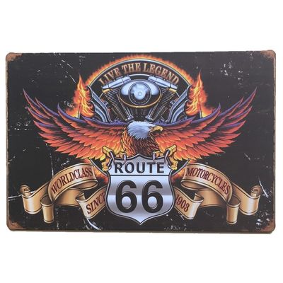 Vintage de la decoración del hogar cartel de hojalata, 8 &quot;x12&quot; Café Bar Casa Decoración de la pared Placa de metal, póster de metal retro