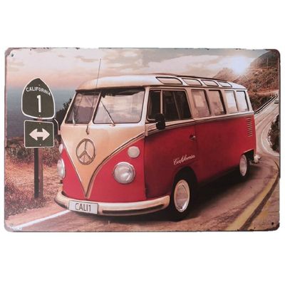 Arte de pared de metal Cartel de metal, cartel de automóvil de metal 2024, cartel de estilo vintage para publicidad