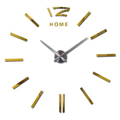Reloj de pared acrílico 3D de gran tamaño