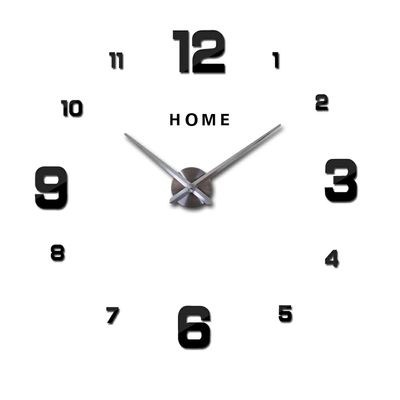 Reloj de pared para la cocina 3D Acrílico Cuarzo Diy Reloj de arte de pared