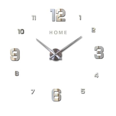 Reloj de pared para la cocina 3D Acrílico Cuarzo Diy Reloj de arte de pared
