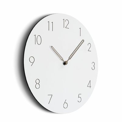 Nuevo reloj de pared de madera Slient MDF Reloj de pared personalizado