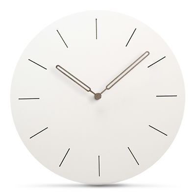 Reloj de pared de madera de 12 pulgadas silencioso para el salón