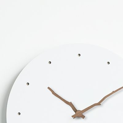 Reloj de pared moderno Reloj de pared colgante blanco redondo resistente a la humedad