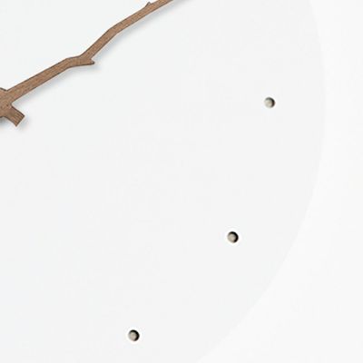 Reloj de pared moderno Reloj de pared colgante blanco redondo resistente a la humedad