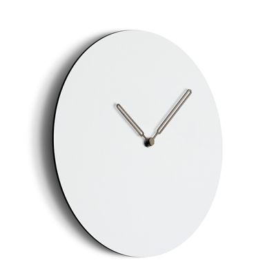 Reloj de pared de 12 pulgadas creativo de MDF Reloj de pared de madera