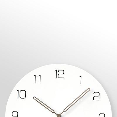 Diseño europeo Relojes de pared grandes y elegantes Relojes de pared redondos y modernos
