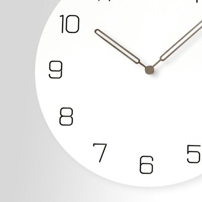 Diseño europeo Relojes de pared grandes y elegantes Relojes de pared redondos y modernos