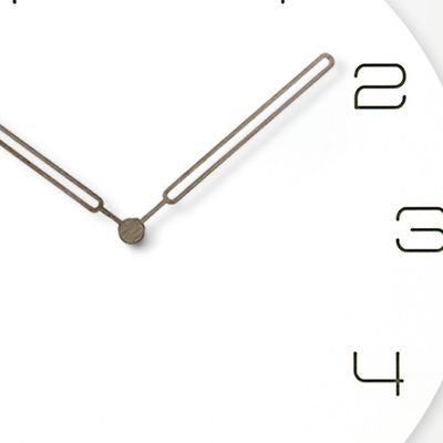 Reloj de pared moderno de diseño de madera