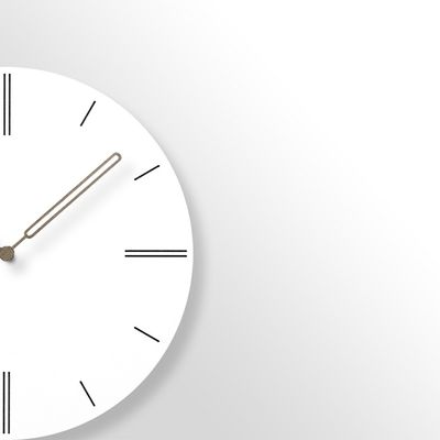 Reloj de pared de 12 pulgadas creativo moderno silencioso reloj de pared decorativo blanco para el salón
