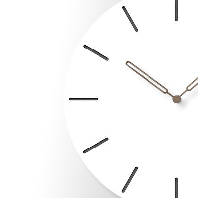 30cm Nordic Simple Blanco Grande Elegante Reloj de Pared MDF Redondo Reloj de Pared colgante