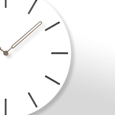 30cm Nordic Simple Blanco Grande Elegante Reloj de Pared MDF Redondo Reloj de Pared colgante