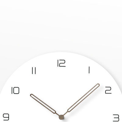 Reloj de pared de madera de MDF