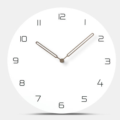 Reloj de pared de madera de MDF