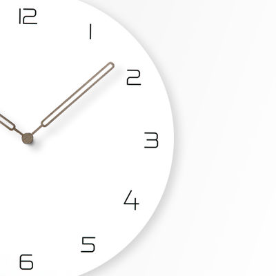 Reloj de pared de madera de MDF