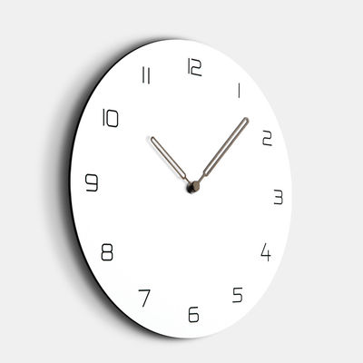 Reloj de pared de madera de MDF