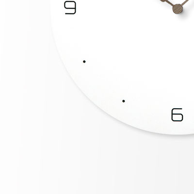 Reloj de pared único de Silent Mordern Reloj de pared europeo creativo de madera MDF