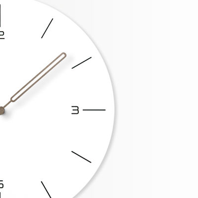 Relojes de pared modernos de 12 pulgadas simples circulares para decoración del hogar Relojes de pared para cocina