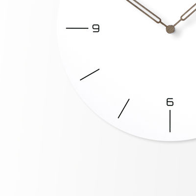 Relojes de pared modernos de 12 pulgadas simples circulares para decoración del hogar Relojes de pared para cocina
