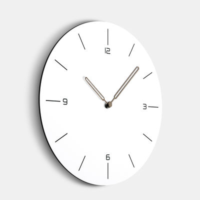 Relojes de pared modernos de 12 pulgadas simples circulares para decoración del hogar Relojes de pared para cocina