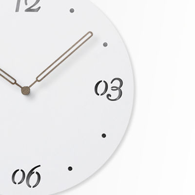 Moderna exquisita artística muda gran reloj de pared colgante decoración para el hogar relojes de pared personalizados