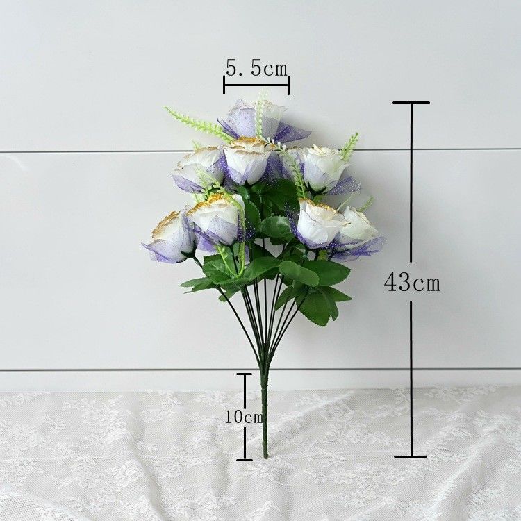Decoración para el hogar Flores duraderas Flores artificiales para decoración interior y exterior
