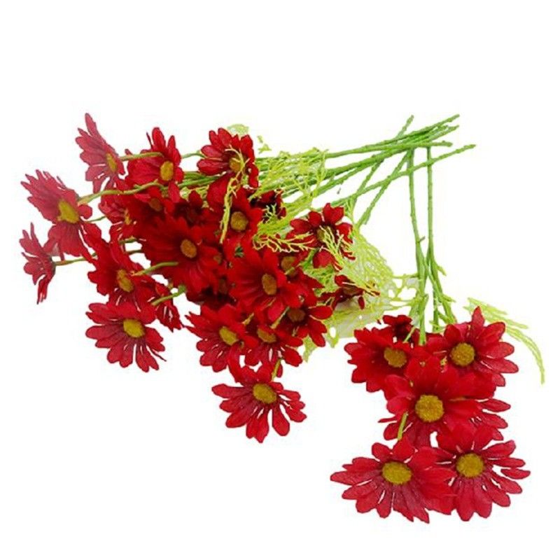 Pequeñas diosesas Flores para decoración interior y exterior Flores artificiales a largo plazo para decoración de bodas