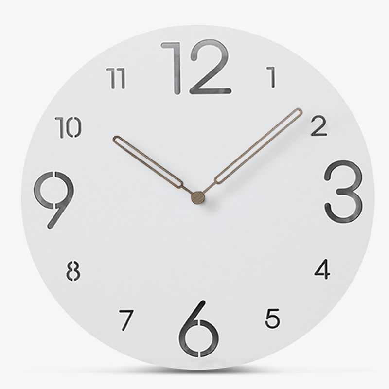 Advanced Vogue Reloj de arte de pared exquisito europeo circular silencioso para el hogar Reloj de pared decorativo para el salón